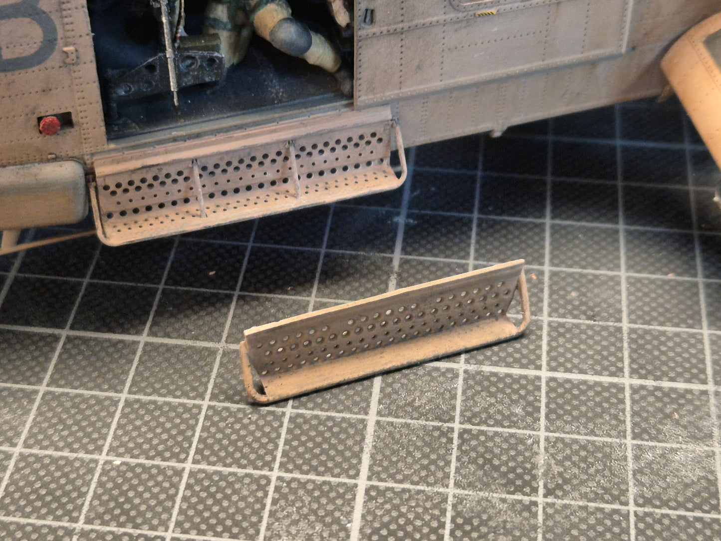 #48-144 HC4 Cargo door step - Airfix upgrade 1/48 scale 1 pc