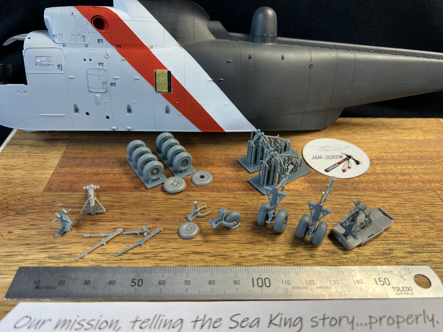 #48-111 Landing Gear uplift kit, 1/48 scale