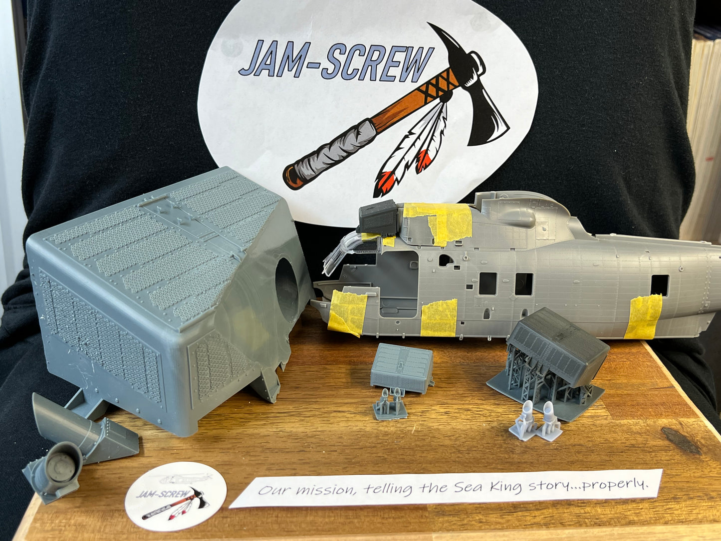 #48-102 Sea King EAPS Uplift kit, 1/48 scale
