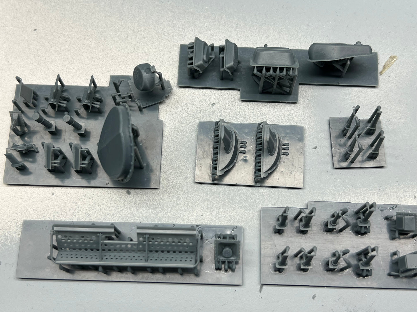 #48-136 Mk50 conversion kit MINI- step, fuel point, antenna and fittings.