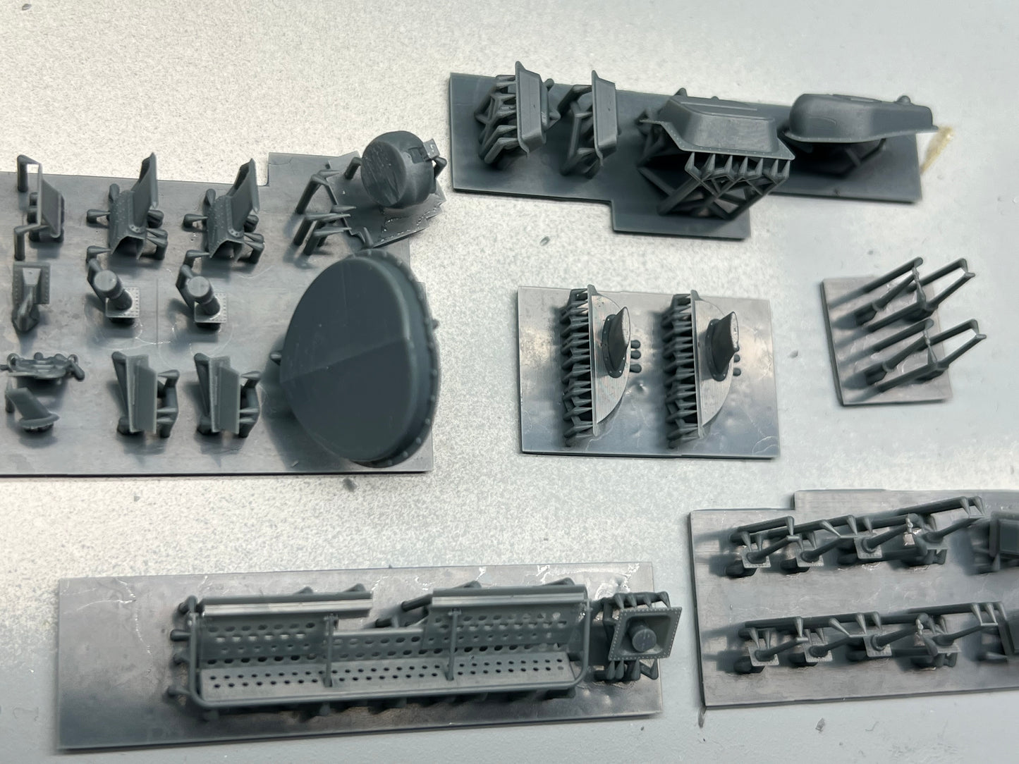 #48-136 Mk50 conversion kit MINI- step, fuel point, antenna and fittings.