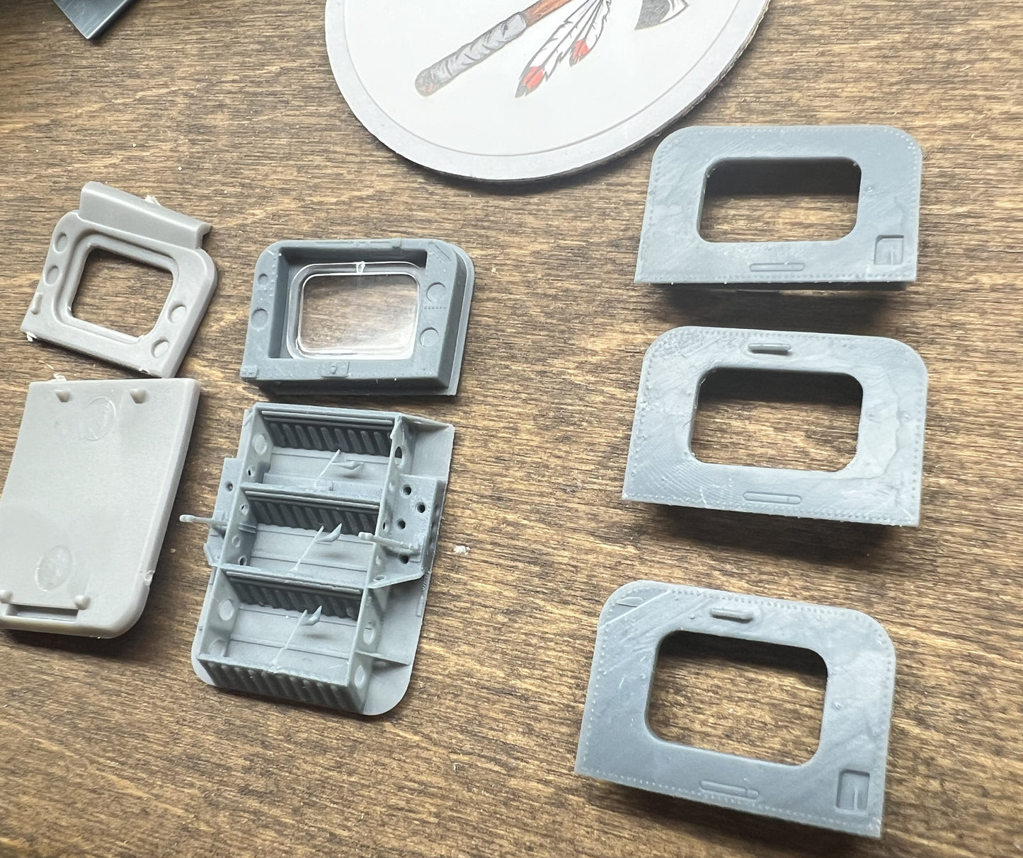 #48-145 Forward Door upgrade, Open position- Airfix upgrade 1/48 scale