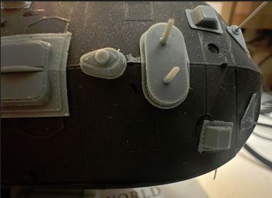 #48-151 Mk3 RAF SAR Sea King conversion kit 1/48 scale for Airfix