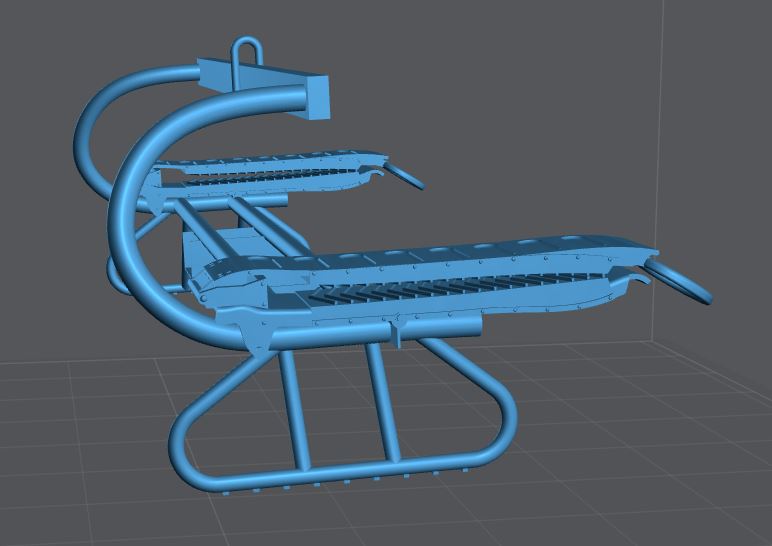 #48-133 1/48 scale Main blade manual handling cradle