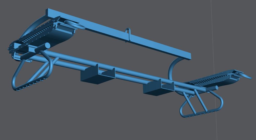 #48-133 1/48 scale Main blade manual handling cradle