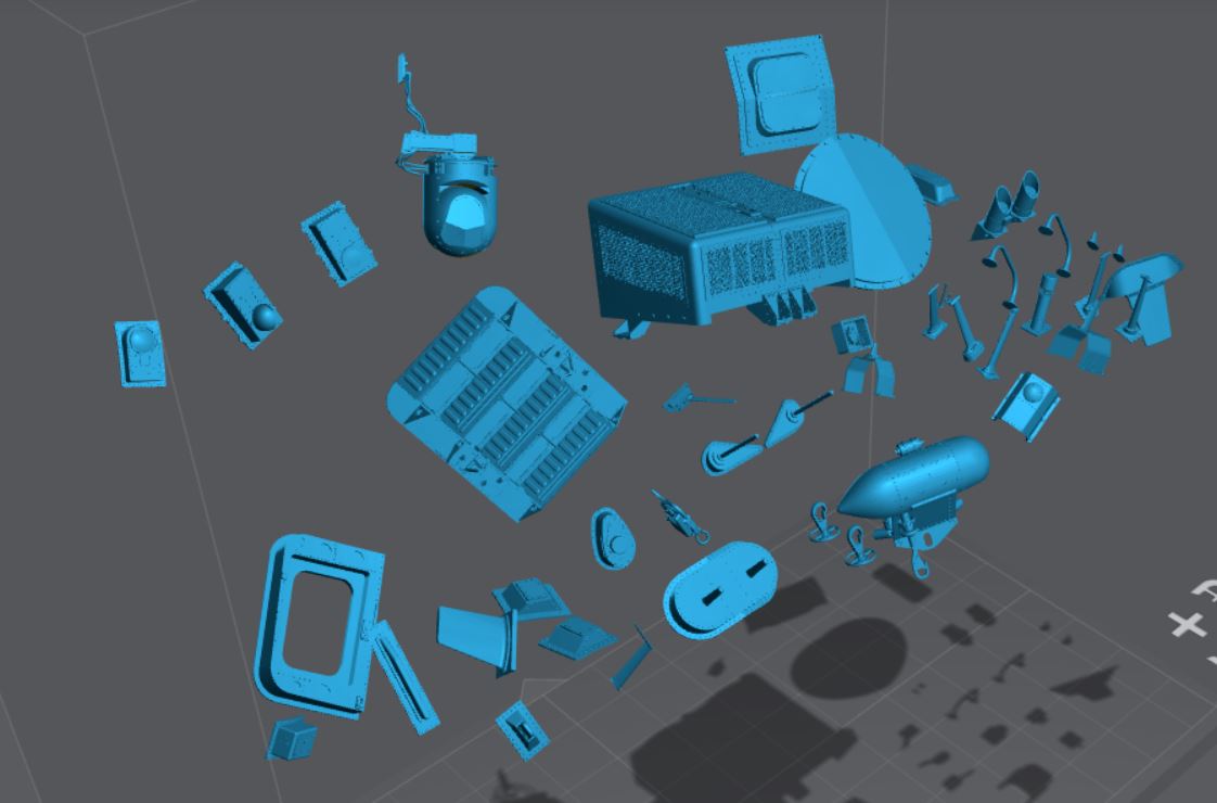 #48-151 Mk3 RAF SAR Sea King conversion kit 1/48 scale for Airfix