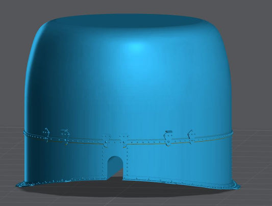#48-146 HAS/HU Search Radar dome (aft of main rotor) 1/48 scale
